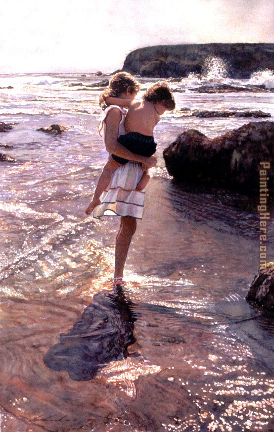 A Place to Share painting - Steve Hanks A Place to Share art painting